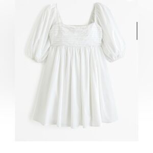 Emerson Poplin Puff Sleeve Mini Dress